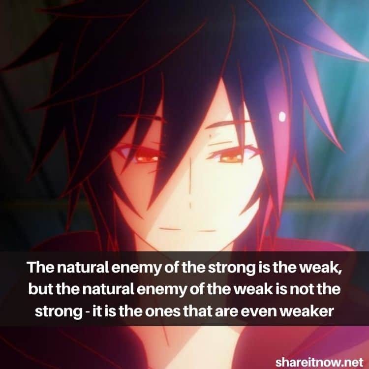 26 Best Sora Quotes From No Game No Life | Shareitnow